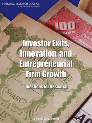 cover image of Investor Exits, Innovation, and Entrepreneurial Firm Growth